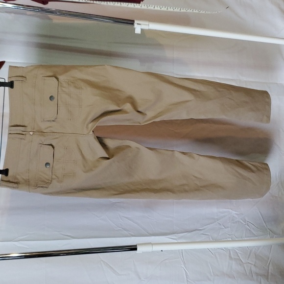 PRANA Halle outdoor convertible snap water resistant khaki boot cut pants womens - Picture 6 of 8